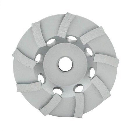Lackmond Cup Wheel, High Frequency Welded Segmented Turbo, Series PRO Series, 7 Wheel Diameter, Applicabl PROSTC7N12